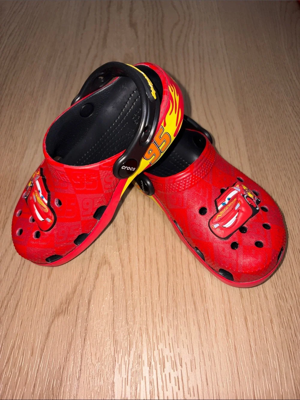 CROCS Kids Lightning McQueen NWOT